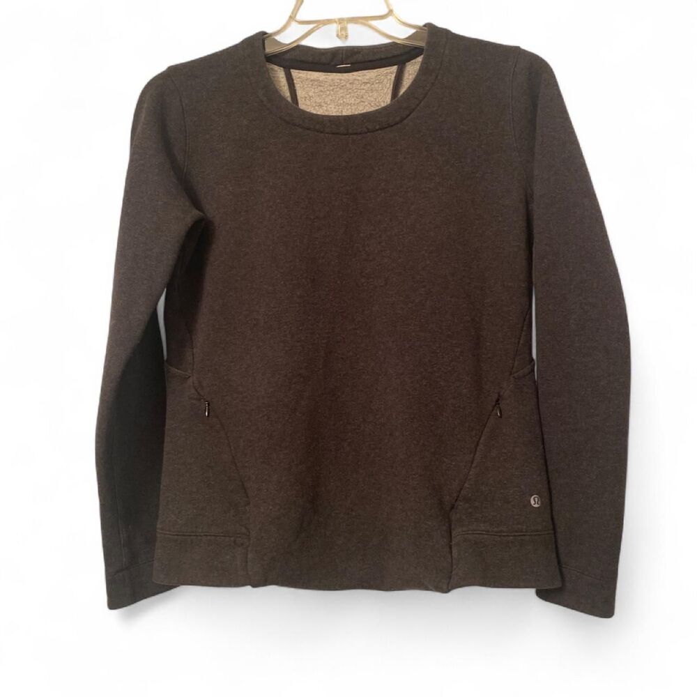 Lululemon Women's Brown Sweatshirt